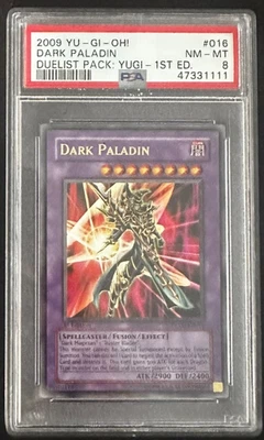 Yu-Gi-Oh! | Duelist Pack Yugi 1st Edition | Dark Paladin | DPYG-EN016 | PSA 8 - Image 1 of 2