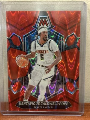 2023-24 PANINI MOSAIC KENTAVIOUS CALDWELL-POPE #20 RED SEISMIC /299 - Image 1 of 2