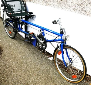 Liegerad Typ Per Gynt, komplett mit großer Gepäckablage - Bild 1 von 7