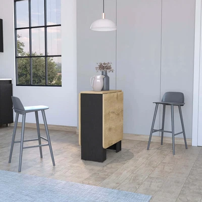 Mesa de comedor plegable Kailua: ahorro de espacio, diseño plegable de 3 formas Foto 1 de 4