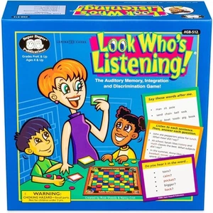 Super Duper Publikationen Look Who's Listening Auditiv Memory Brettspiel - Bild 1 von 8