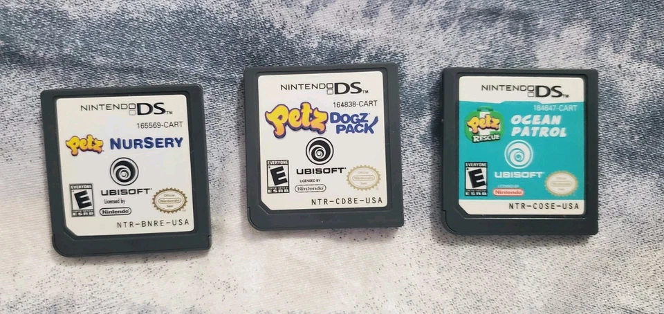Nintendo DS Petz Nursery Nintendo DS Petz Dogz Pack Nintendo Petz Rescue Ocean P - Image 1 of 4