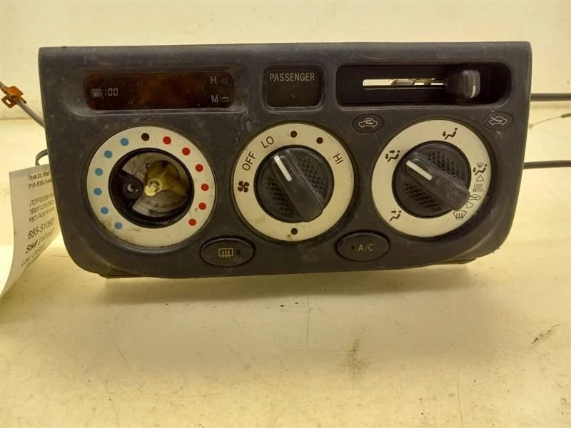 00-05 TOYOTA MR2 SPYDER CONJUNTO DE UNIDADE DE CONTROLE DE TEMPERATURA  - Imagem 1 de 4