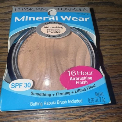 Mineral Wear, Talc-Free Mineral Airbrushing Pressed Powder, 7587 Creamy Natural - Image 1 of 2