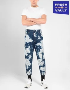 Pantalones de mezclilla de combate elásticos DSQUARED2 IT48 US38 M blanqueados hechos en Italia PVP €785 - Imagen 1 de 5