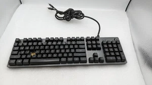 Logitech G413 TKL SE Mechanical Gaming Keyboard - Black Aluminum MISSING D KEY - Picture 1 of 8