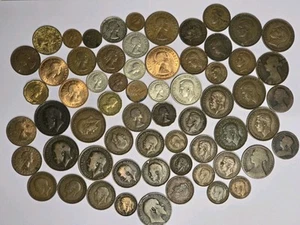British Old Coin Collection 4 Reigns Pre Decimal English Queen Victoria Lot 2 - Picture 1 of 9