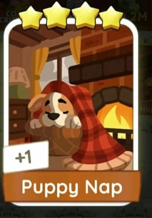 1x Puppy Nap - 🎲 Monopoly Go Digital Sticker TRADE CARD - Image 1 of 1