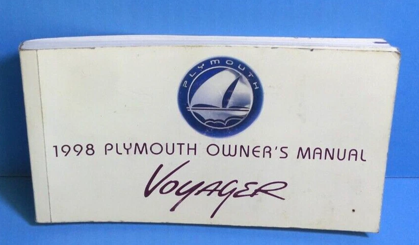 Plymouth Voyager 98 1998 manual del propietario Foto 1 de 1