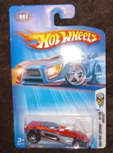 Hot Wheels geschreddert #87 rot 2004 Erstausgabe MOC - Bild 1 von 1