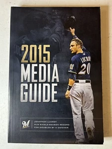 2015 Milwaukee Brewers MLB Baseball Media Guide Info and Record Book Very Good - Picture 1 of 1