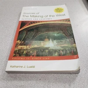 = Sources of the Making of the West Book Volume II Since 1500 People Cultures - Picture 1 of 3
