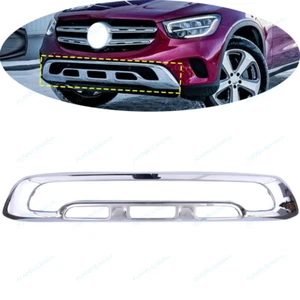 Front Bumper Cover Molding Trim For Mercedes-Benz GLC W253 GLC300 250 2019-2021 - Picture 1 of 7