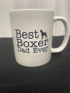 L@@K: BEST BOXER DAD EVER Coffee Cup, Show your love for your dad and your dog! - Picture 1 of 11