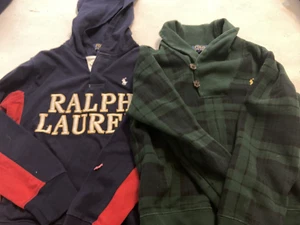 Polo Ralph Lauren Boys Sweatshirt Lot Of 2 Size S/8 - Picture 1 of 16