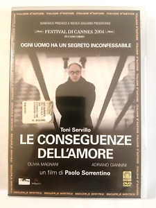 LE CONSEGUENZE DELL'AMORE DVD COME NUOVO Paolo Sorrentino