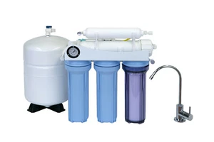 Koolermax RO K5 REVERSE OSMOSIS FILTER SYSTEM HOME DRINKING Free Pressure Gauge - Picture 1 of 1