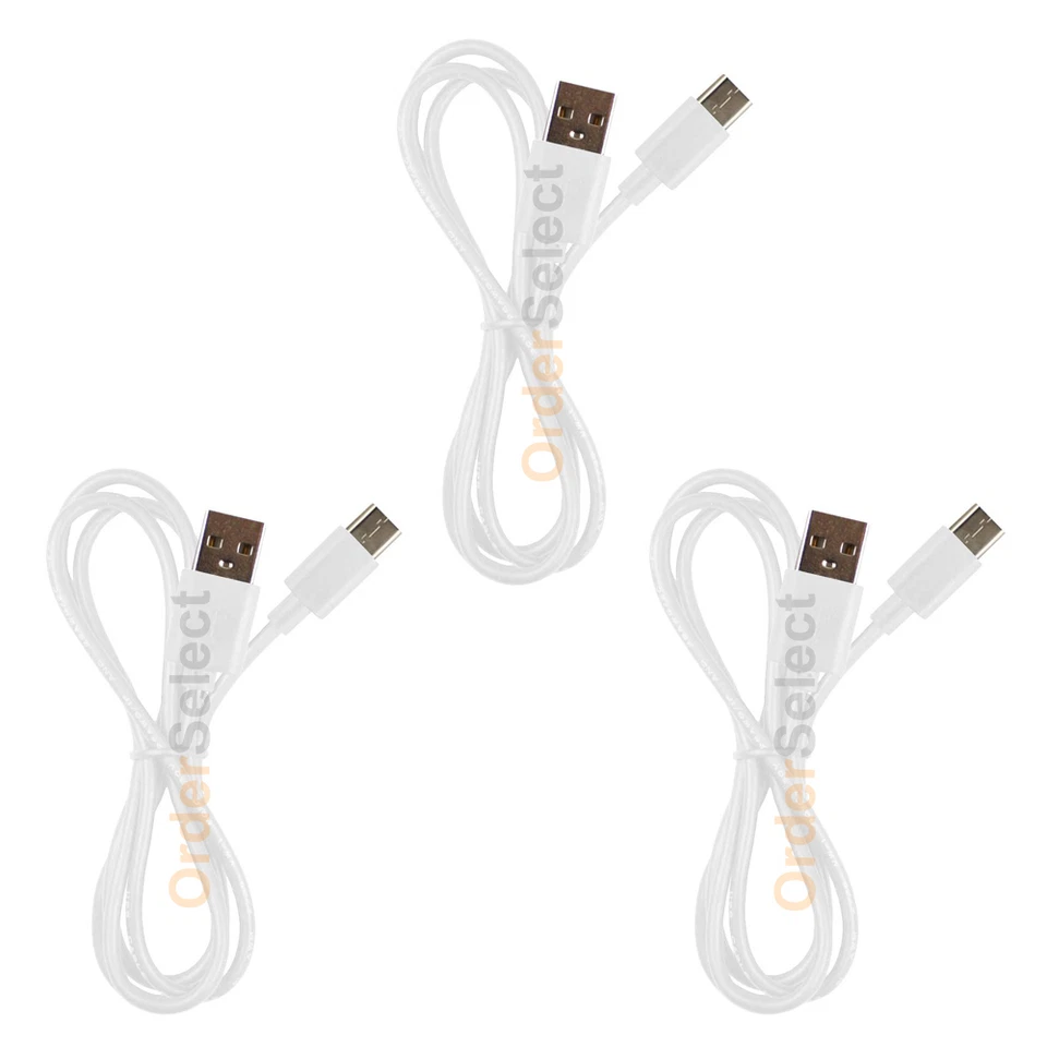 3 NEW HOT! USB Type C Charger Cable for Android Phone LG G5 G6 / Google Nexus 5X - Image 1 of 1