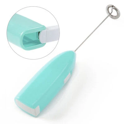 Mezclador de mano eléctrico inalámbrico XG alimentado por batería pequeño plástico metal hogar TC Foto 1 de 4