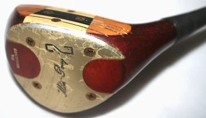 Mike Poisy Persimmon 2 Wood with Apollo HMF Lo Torque regular graphite shaft - Picture 1 of 5