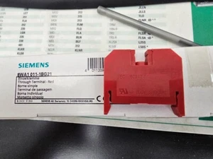 SIEMENS 8WA1011-1BF21  TERMINAL BLOCKS, 600V 22-12 AWG (1 Piece) open - Picture 1 of 1