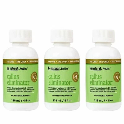 ProLinc Be Natural Callus Eliminator Original Pedicure 4 fl. oz. PACK OF 3