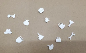 2007 Spongebob Squarepants Operation Replacement Piece Parts  Complete set - Picture 1 of 1