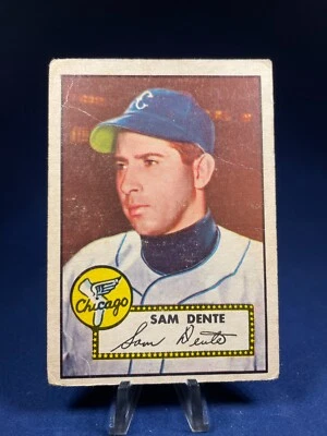 1952 Topps Baseball Card Sam Dente #304 Chicago White Sox - Image 1 of 2