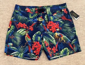 Polo Ralph Lauren 7.25-Inch Palm Island Classic Swim Trunk Men’s Size 34 NWT - Picture 1 of 9