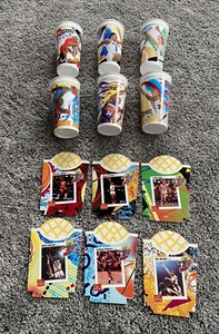 Set McDonalds NBA MVP Bratboxen, Tassen - Jordanien, Vogel, Barkley, Servieren, Malone, Walton - Bild 1 von 3