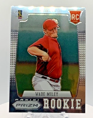 2012 Panini Prizm #157 Wade Miley RC - Image 1 of 2