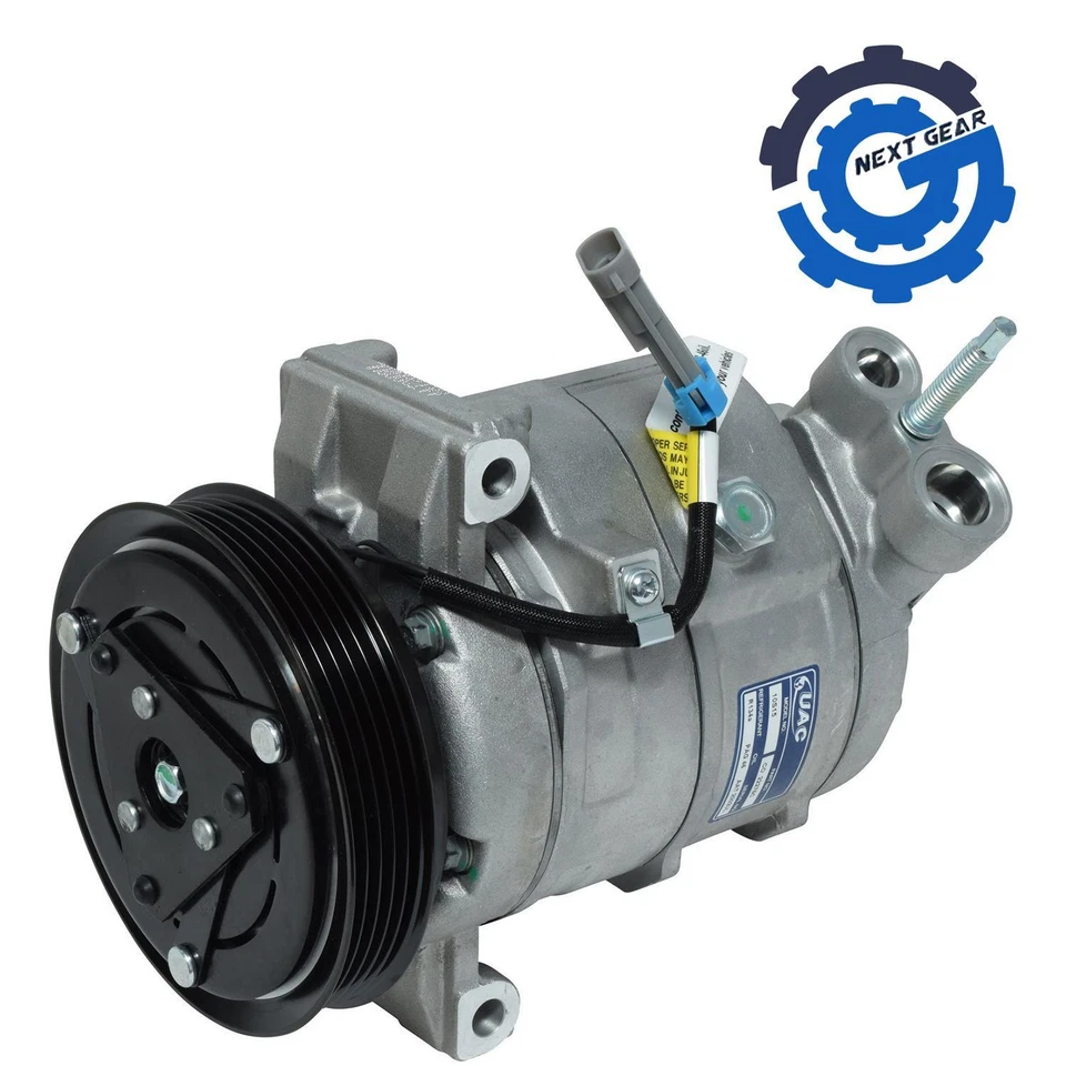 New UAC A/C Compressor for 2010-2015 Chevrolet Equinox GMC Terrain CO22276C - Image 1 of 2