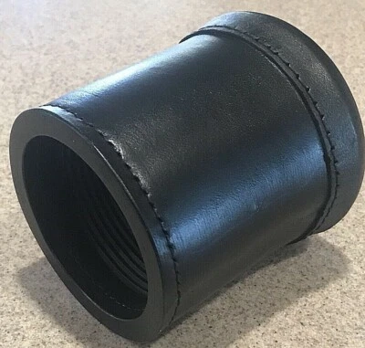 皮革骰子杯优质手工缝制商用等级免运费 — 第 1/4 张图片