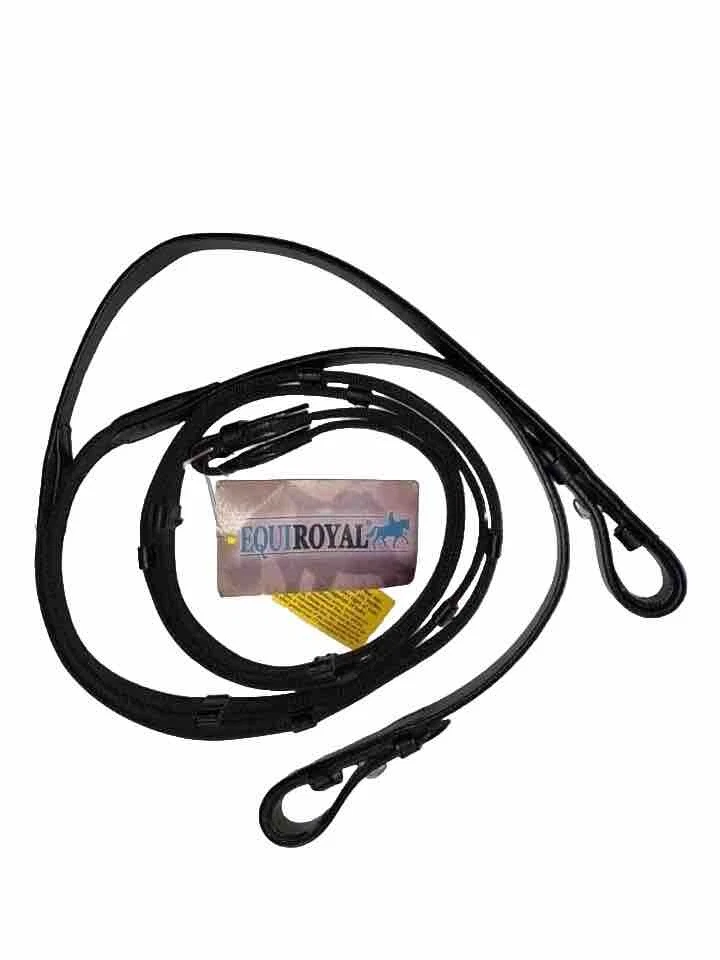 Вожжи JT International Super Grip черные - Изображение 1 из 4