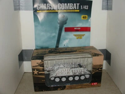 CHARS DE COMBAT N°45 SU-122 URSS  NEUF  - Photo 1/4