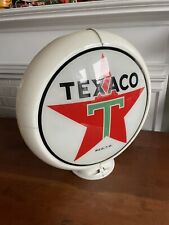 Vintage Texaco Gas Pump Globe ~ Original Lens (only one) ~ Capco Body