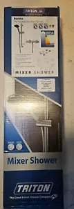 Triton Benito Rear-Fed Exposed Chrome Thermostatic Mixer Shower - Picture 1 of 2