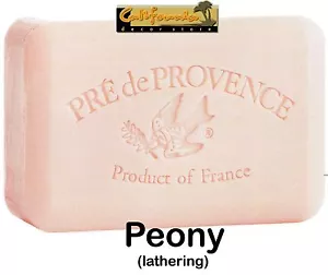Pre de Provence PEONÍA 150 gramos Jabón Francés Baño Ducha Barra Manteca de Karité Natural - Imagen 1 de 1