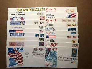20 DIFFERENT GAMM CACHET FDC’S FROM 1991 - Picture 1 of 11