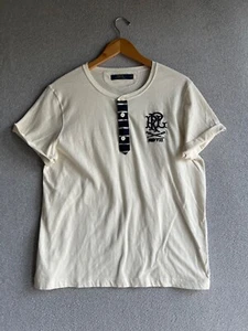 Polo Ralph Lauren Shirt Boys Large Henley Front Embroidered Logo - Picture 1 of 10