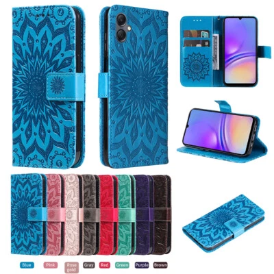 For Samsung Galaxy "A" Series Magnetic Leather Flip Stand Card Wallet Case Cover - Image 1 of 3