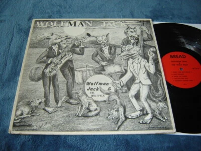 Wolfman Jack & the Wolf Pack LP 1965 Bread original rare garage psych private - Image 1 of 4