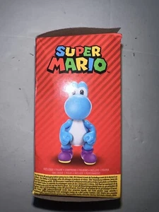 Figura Super Mario Blue Yoshi World of Nintendo juguete coleccionable - Imagen 1 de 7
