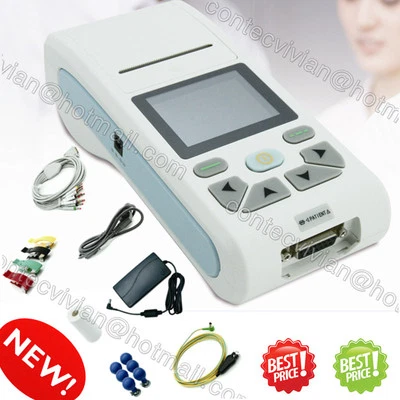 Handheld Touch electrocardiograph 12 Channel ECG Machine Interpretation analysis - Image 1 of 4