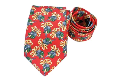 ALAIN FIGARET CORBATA HOMBRE ROJO/FLORAL ANCHO: 3.5/8" LARGO: 55" Foto 1 de 3