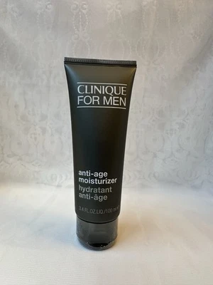 Hidratante antienvelhecimento Clinique para homens 3,4 oz/100 ml tamanho completo novo lacrado - Imagem 1 de 4