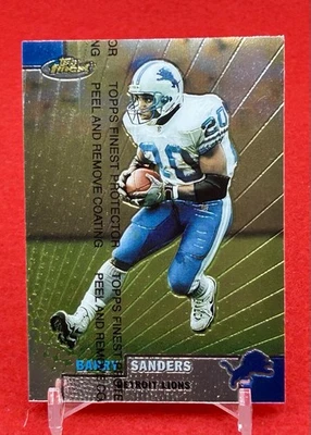 BARRY SANDERS 1999 TOPPS FINEST #80 NM+🔥🔥🔥VVV - Image 1 of 2