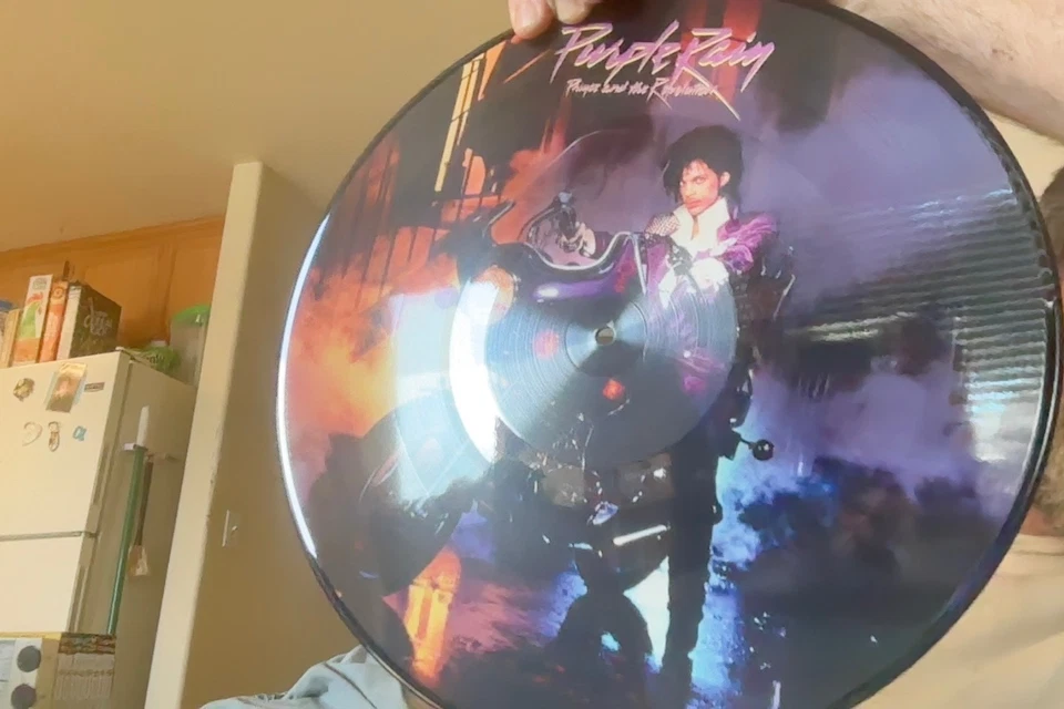 Prince and the Revolution Purple Rain Vinyl LP Record Picture Disc NM Foto 1 de 1