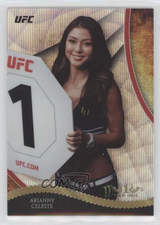 2018 Topps Chrome UFC Tier One Wave Refractor /99 Arianny Celeste #UFCT-AC - Image 1 of 2