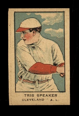 Altavoz Tris 1921 W551 Cleveland A.L. Tarjeta auténtica cortada a mano Foto 1 de 2